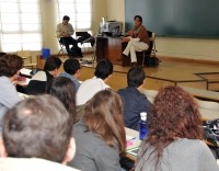 Un momento de la charla