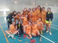 El equipo de baloncesto femenino de la UCO que se ha proclamado campen del CAU