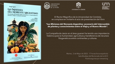 Cartel de la presentación del libro