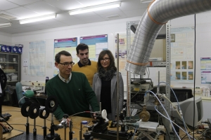 Researchers Francisco J Romero, Juan Amaro y María C García 