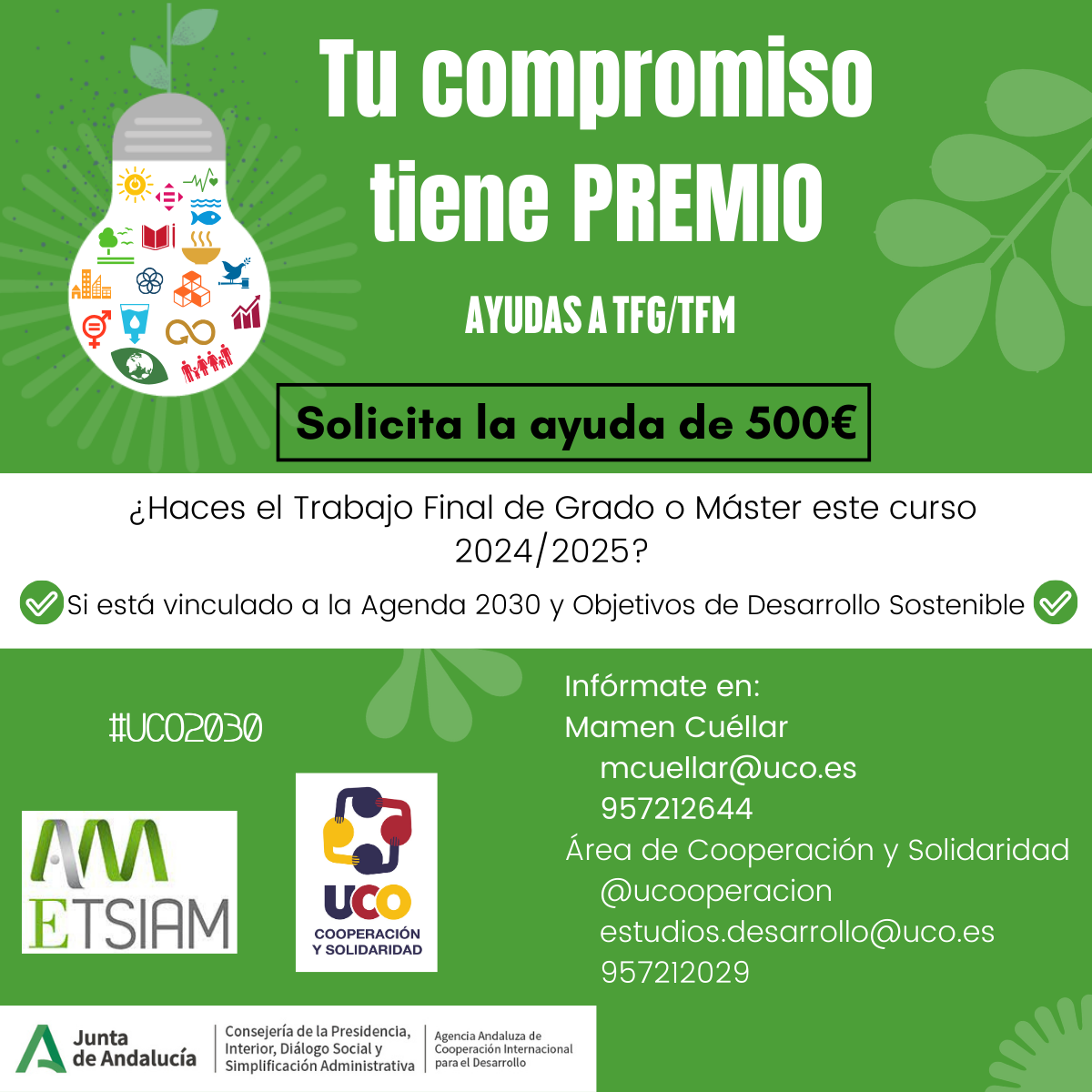 flyer incentivos ETSIAM