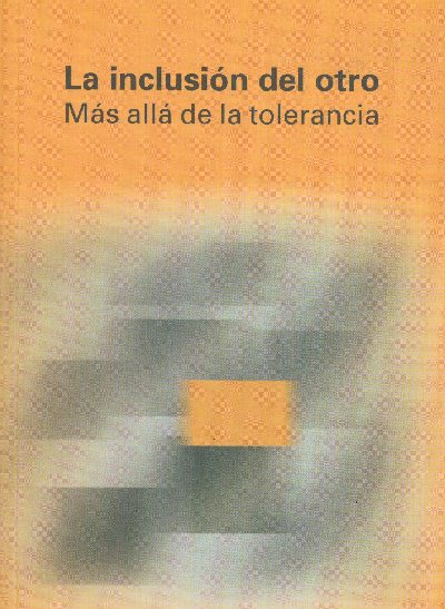 'La inclusin del otro. Mas all de la tolerancia', nuevo libro del Servicio de Publicaciones