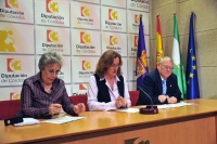 Un momento de la rueda de prensa de presentacin de las Jornadas