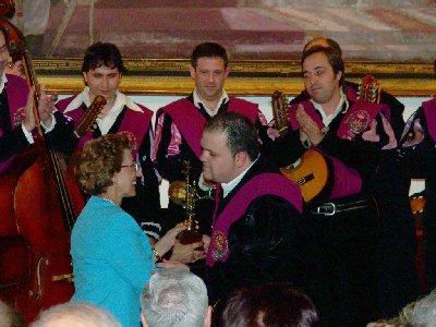 El Ateneo de Sevilla reconoce la labor de la Tuna de Ingenieros Agrnomos con el 'Giraldillo de Honor'