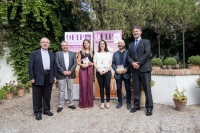 Autoridades que han participado en la presentacin del la novena edicin del FIP