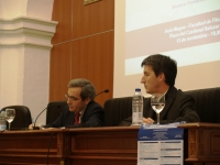 De izq a dcha, Eduardo Moyano  y Fernando Garrido 