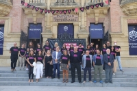 Foto de Familia en la puerta del Rectorado de la UCO